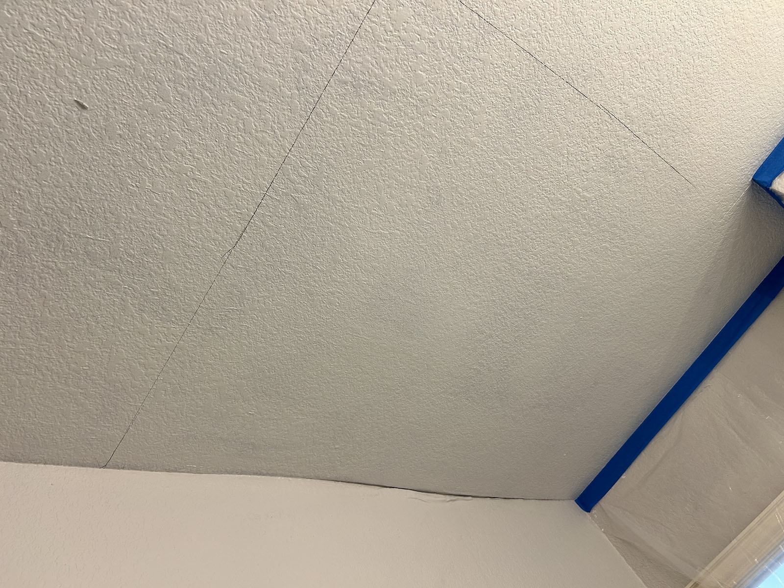 Bowed Ceiling, before