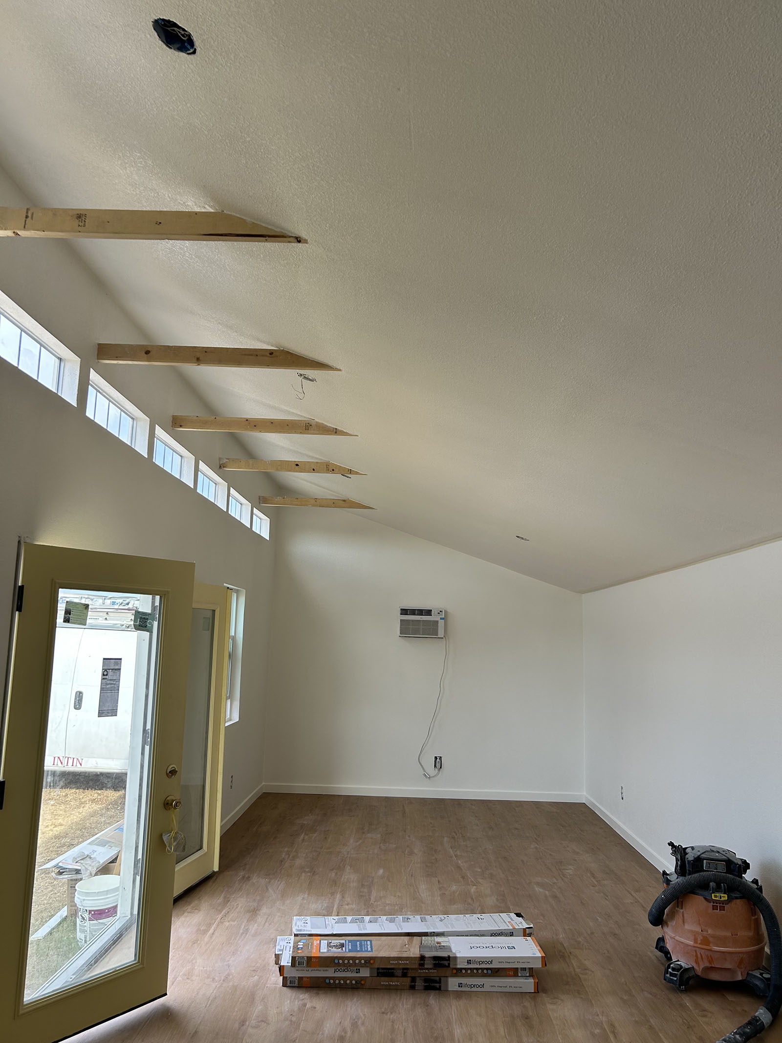 Drywall Ceiling Repair & Painting, after