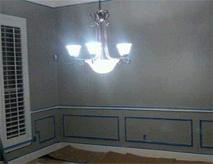 Full living room repaint