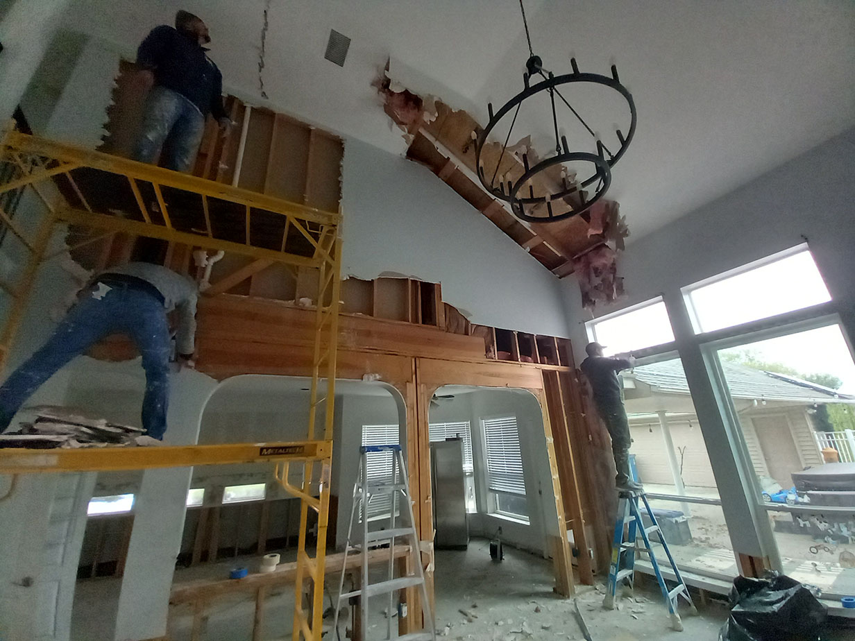 Full living room repaint