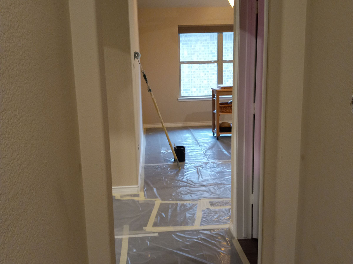 Full living room repaint