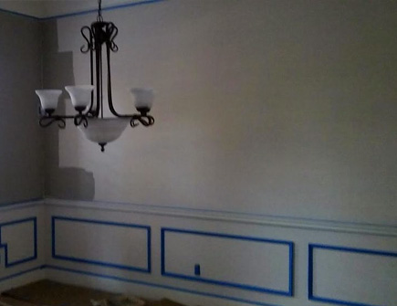 Full living room repaint