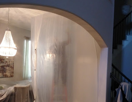 Full living room repaint
