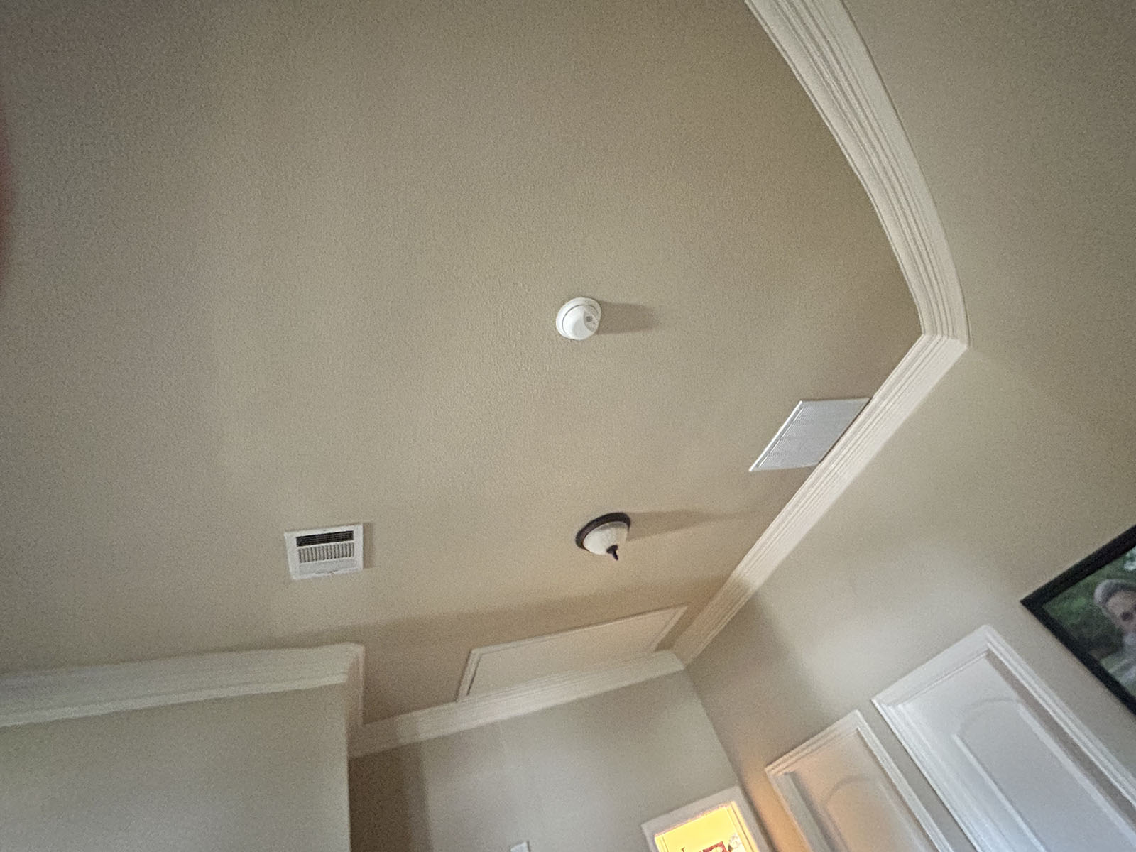 Ceiling Repair After an Attic Fall-Through, after