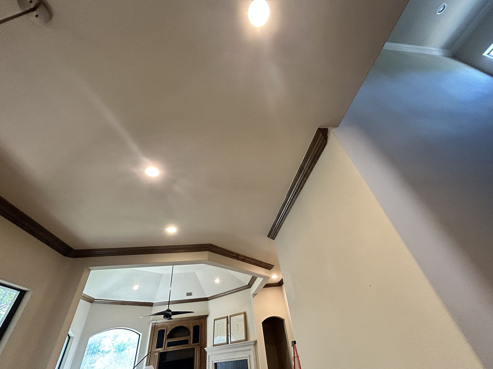 Water Damage Ceiling, after