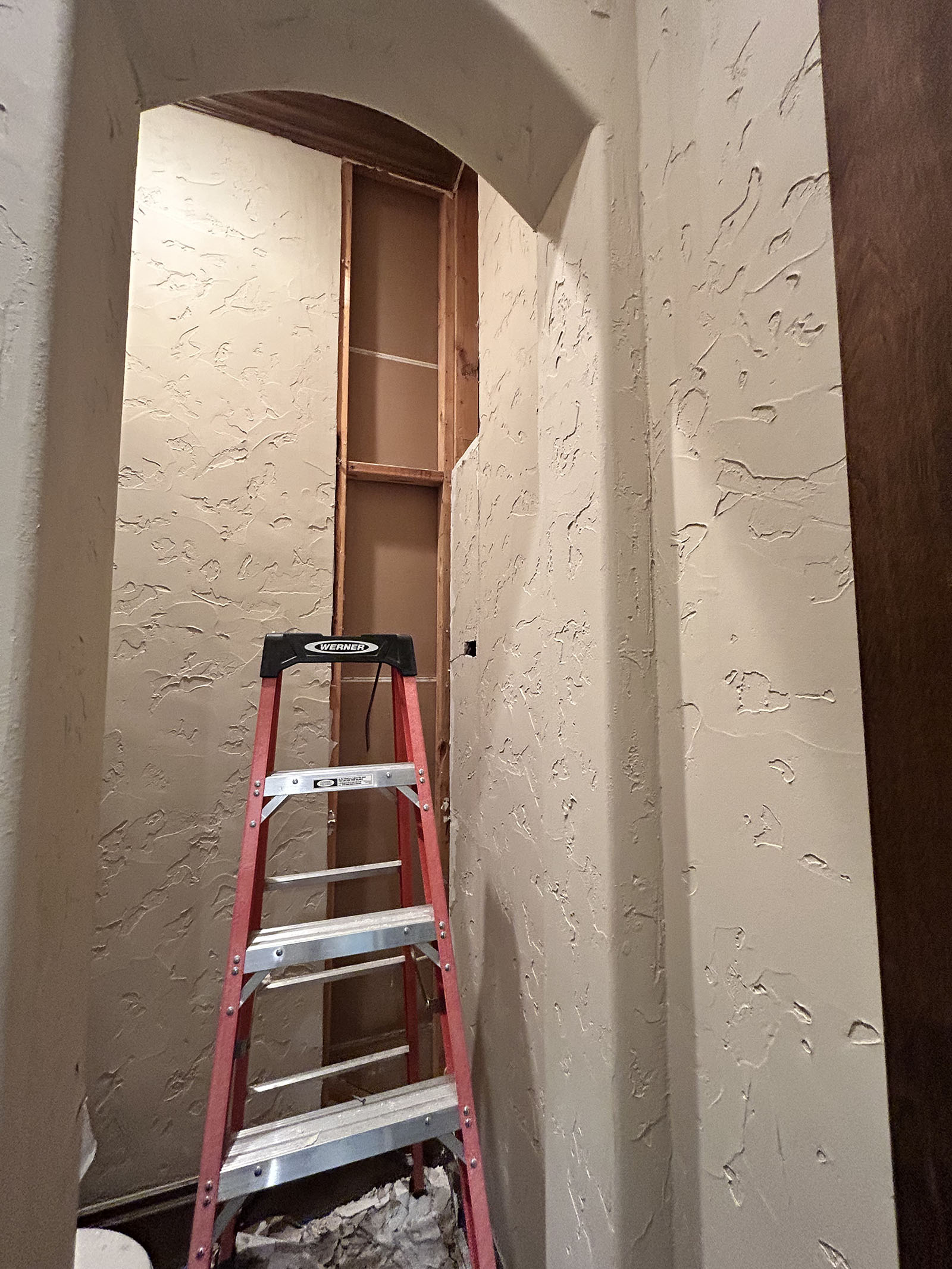Drywall Ceiling Repair & Painting, before